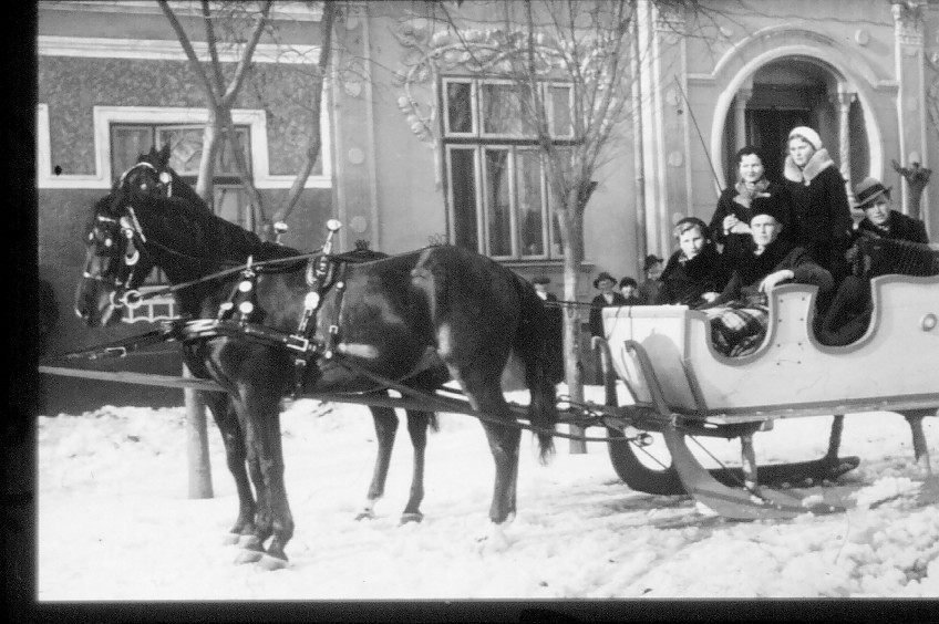 Billed Schlittenfahrt 1940