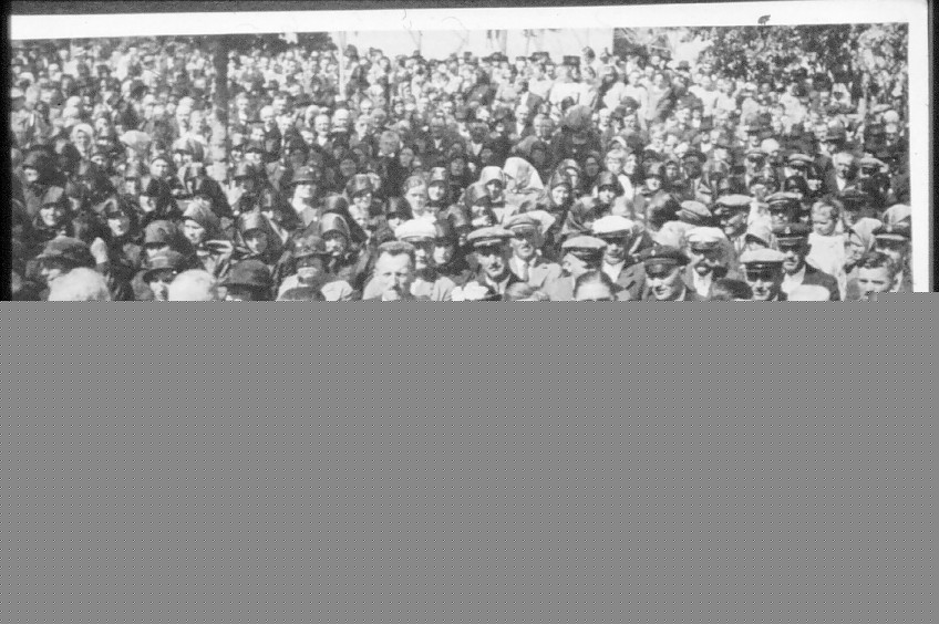 Billed Volksversammlung 30-er Jahre