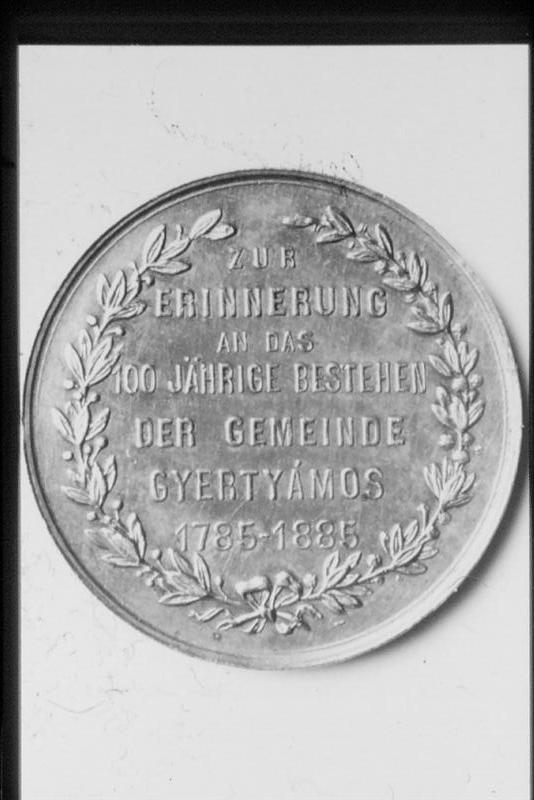 Gertjanosch 100-Jahr-Medaille1