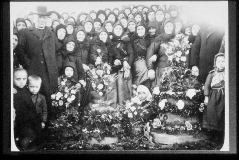 Jahrmarkt Verabschiedung der 4 Kirchenglocken Kriegszwecke 1917